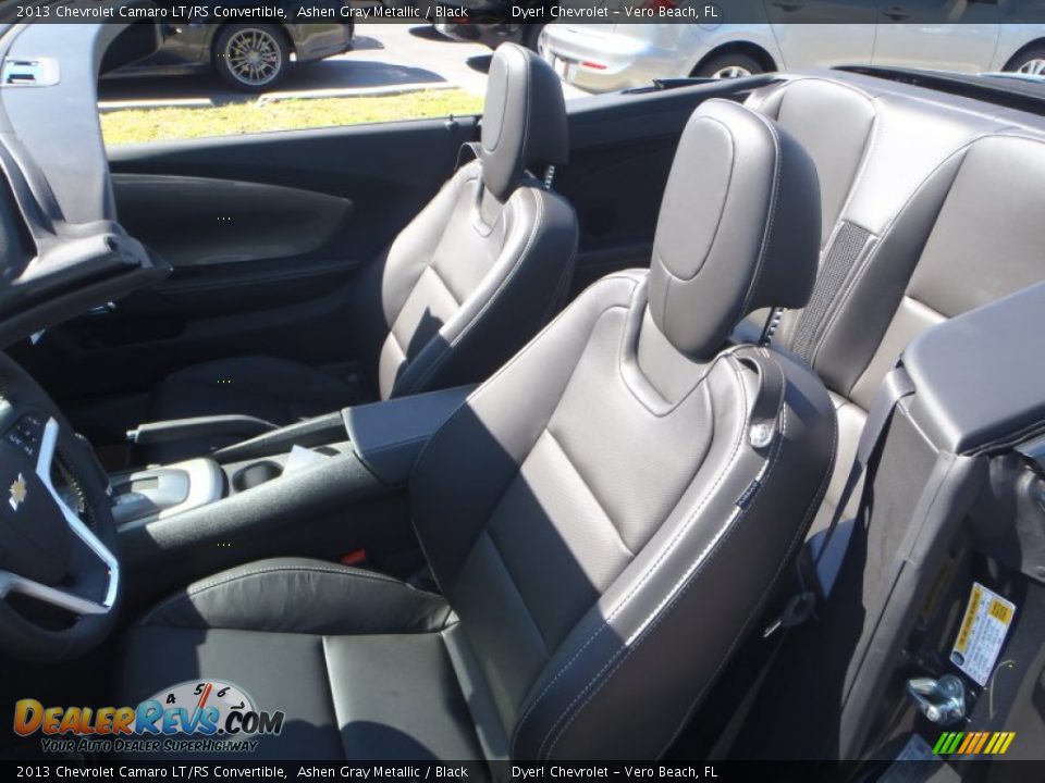 2013 Chevrolet Camaro LT/RS Convertible Ashen Gray Metallic / Black Photo #19