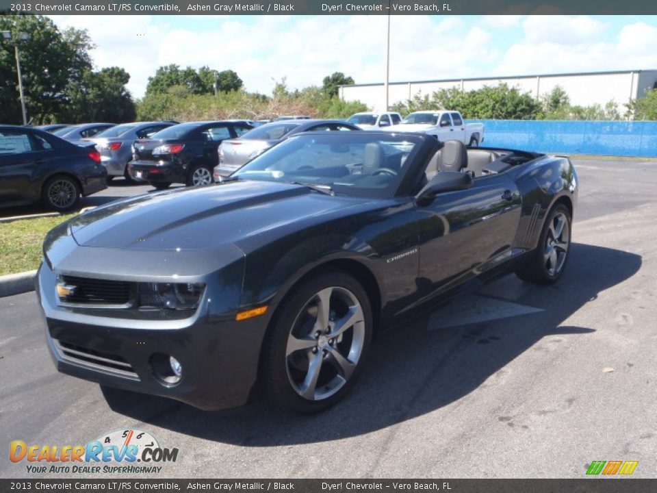 2013 Chevrolet Camaro LT/RS Convertible Ashen Gray Metallic / Black Photo #21