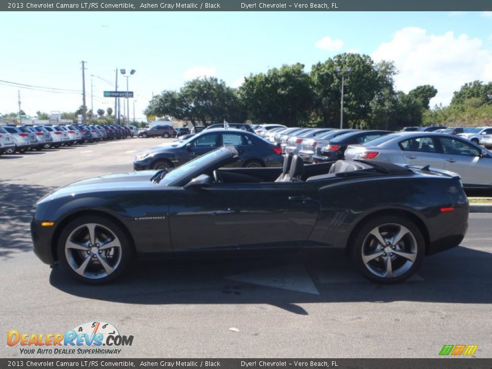 2013 Chevrolet Camaro LT/RS Convertible Ashen Gray Metallic / Black Photo #22