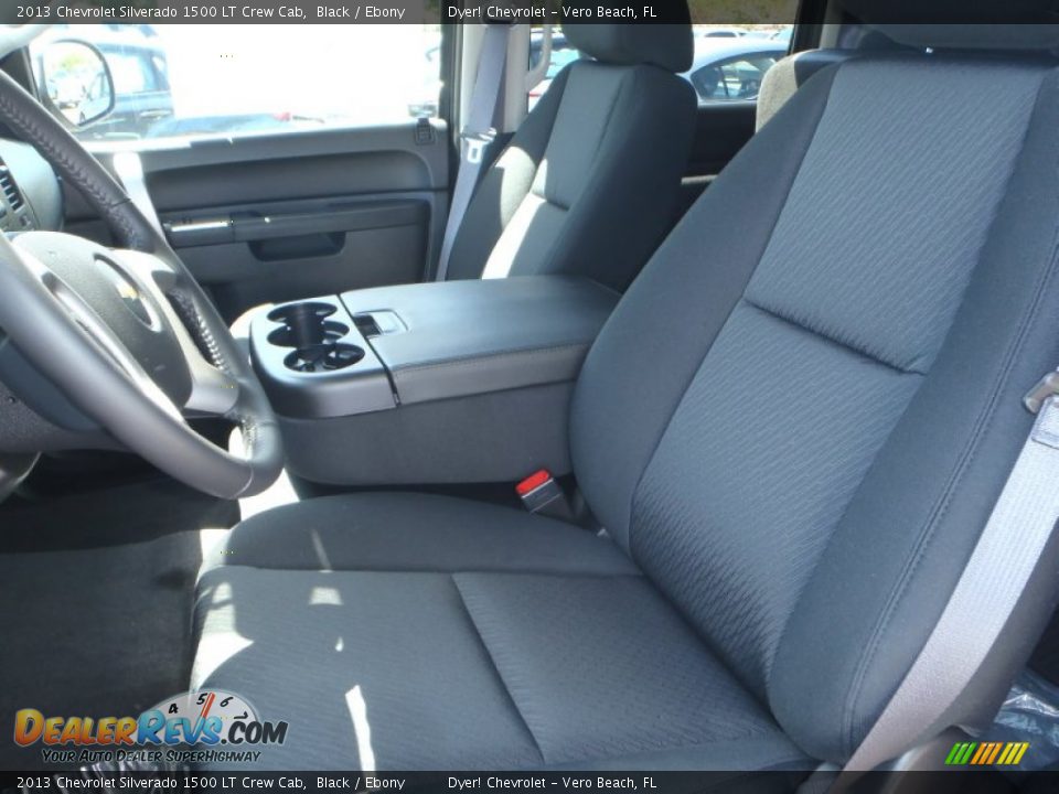 2013 Chevrolet Silverado 1500 LT Crew Cab Black / Ebony Photo #9