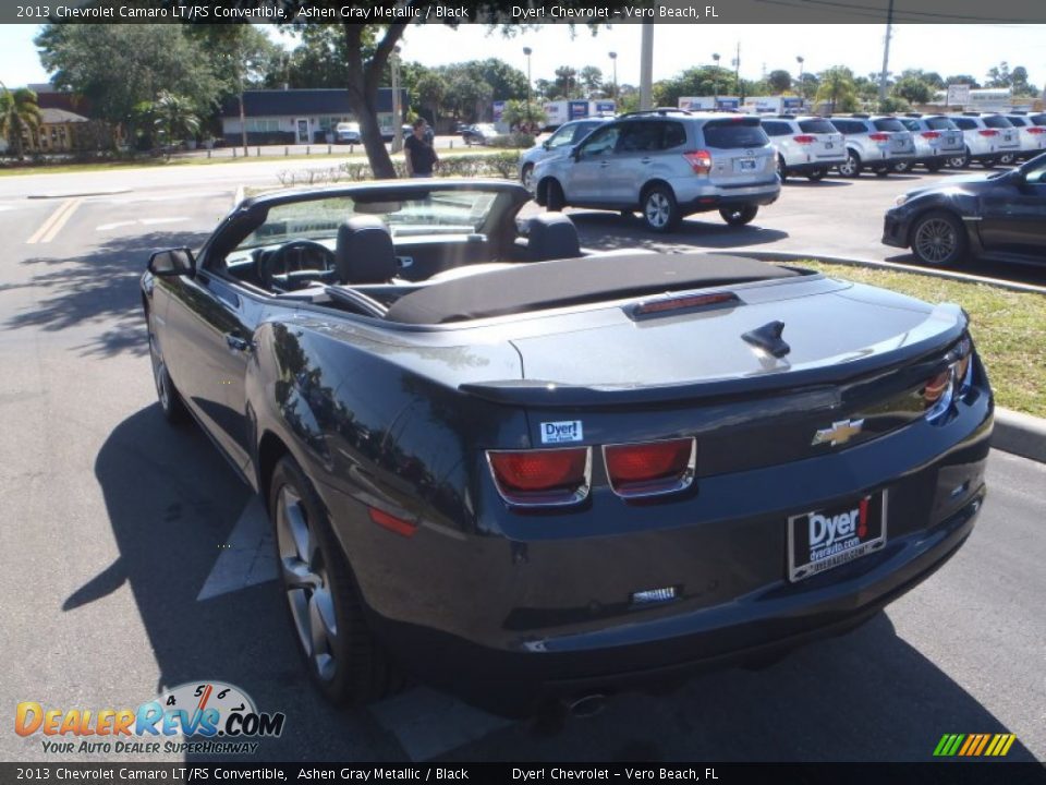 2013 Chevrolet Camaro LT/RS Convertible Ashen Gray Metallic / Black Photo #23