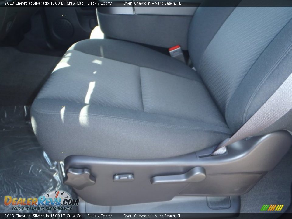 2013 Chevrolet Silverado 1500 LT Crew Cab Black / Ebony Photo #10