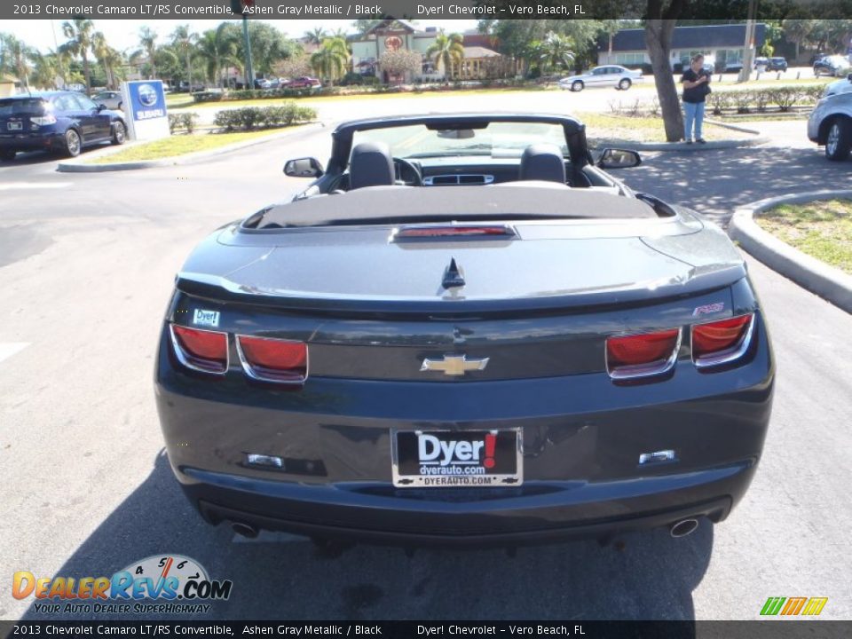 2013 Chevrolet Camaro LT/RS Convertible Ashen Gray Metallic / Black Photo #24