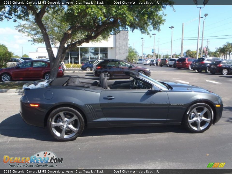 2013 Chevrolet Camaro LT/RS Convertible Ashen Gray Metallic / Black Photo #25