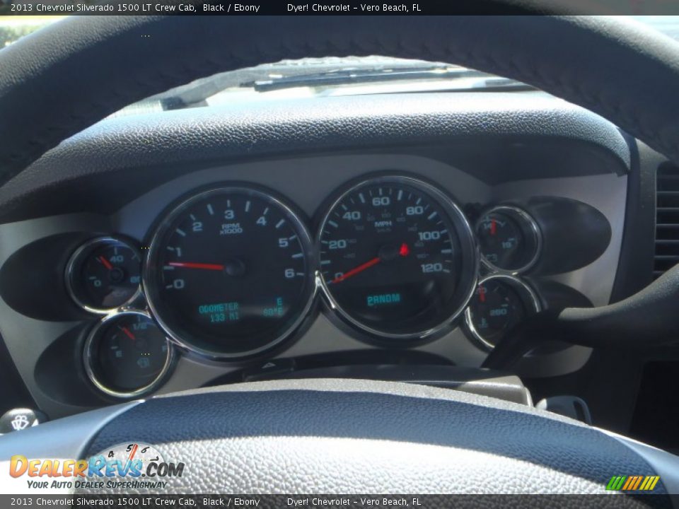2013 Chevrolet Silverado 1500 LT Crew Cab Black / Ebony Photo #12