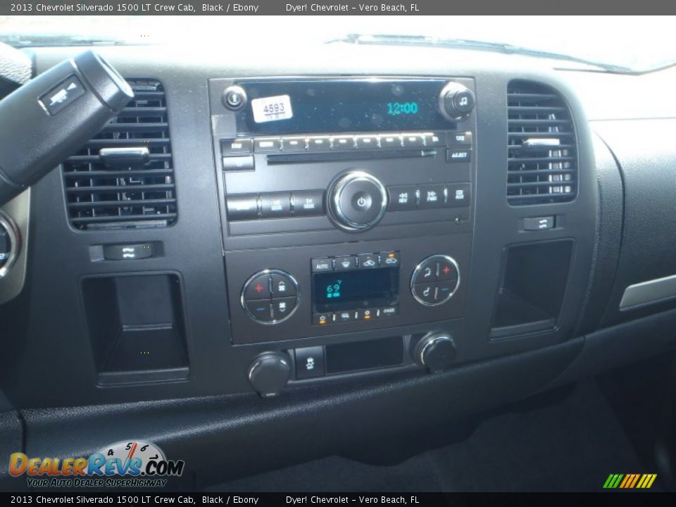 2013 Chevrolet Silverado 1500 LT Crew Cab Black / Ebony Photo #13