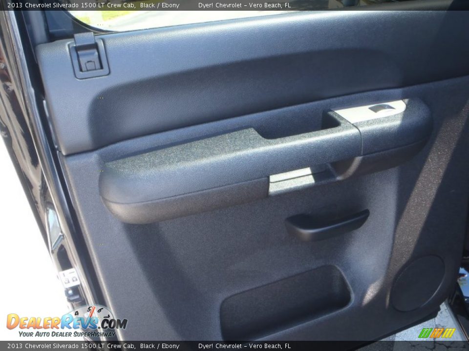 2013 Chevrolet Silverado 1500 LT Crew Cab Black / Ebony Photo #15