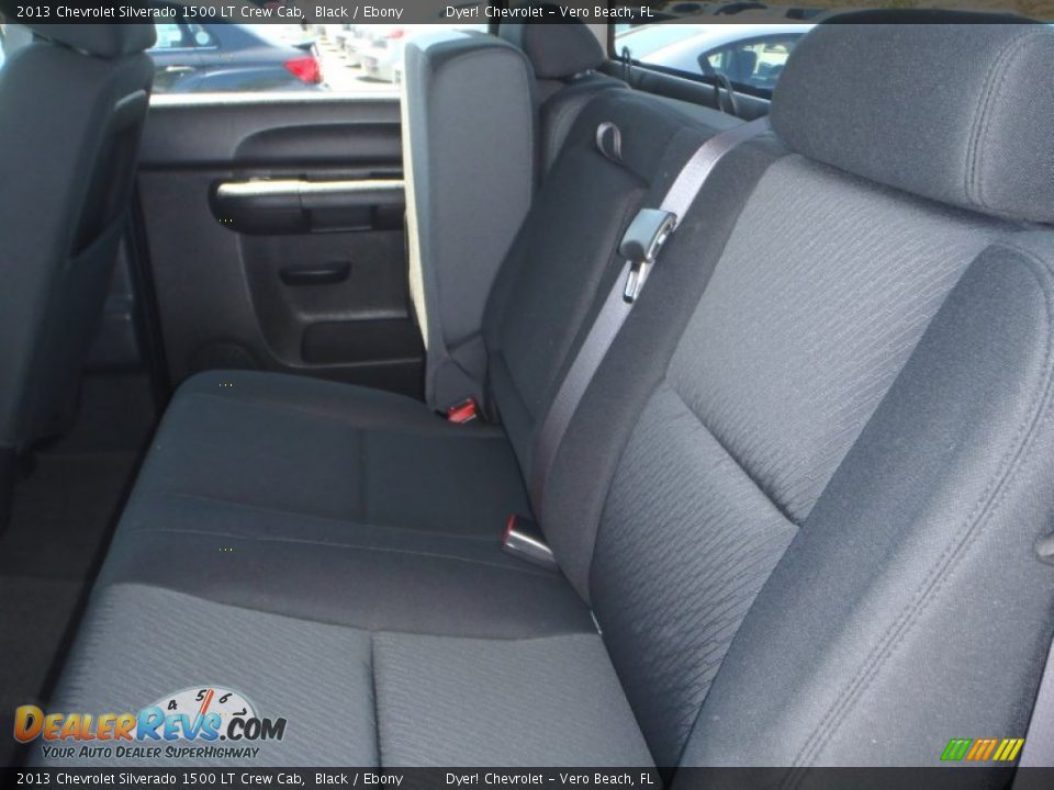 2013 Chevrolet Silverado 1500 LT Crew Cab Black / Ebony Photo #16