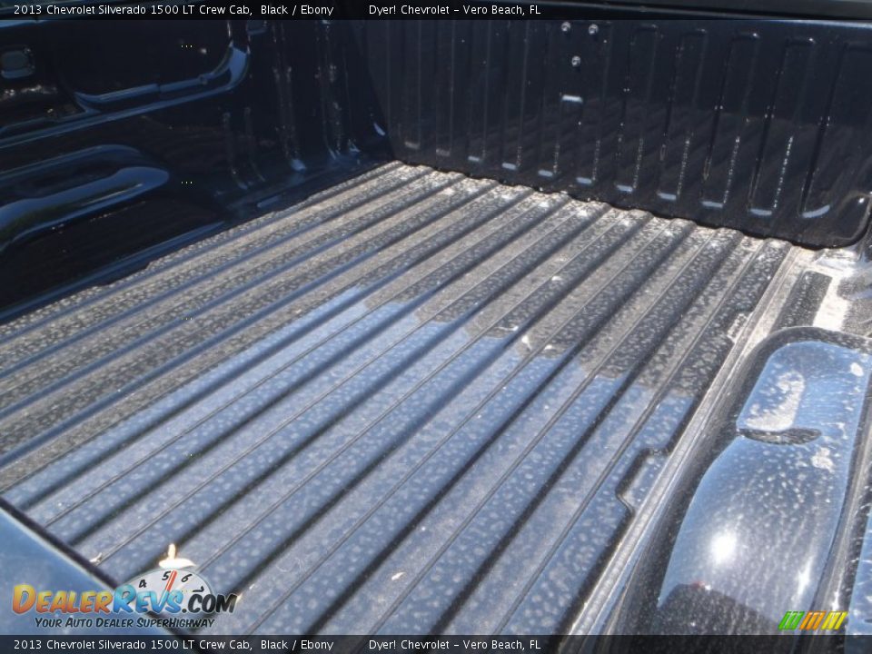 2013 Chevrolet Silverado 1500 LT Crew Cab Black / Ebony Photo #17