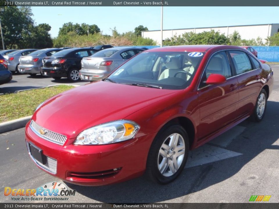 2013 Chevrolet Impala LT Crystal Red Tintcoat / Neutral Photo #1