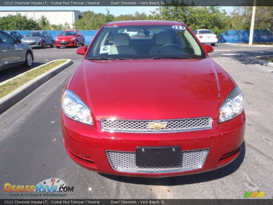 2013 Chevrolet Impala LT Crystal Red Tintcoat / Neutral Photo #2