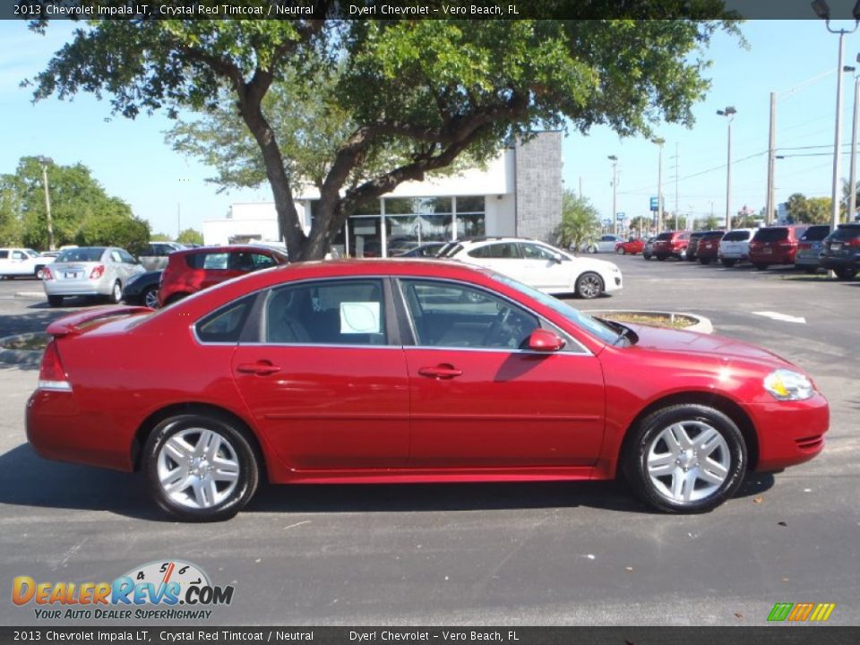 2013 Chevrolet Impala LT Crystal Red Tintcoat / Neutral Photo #6