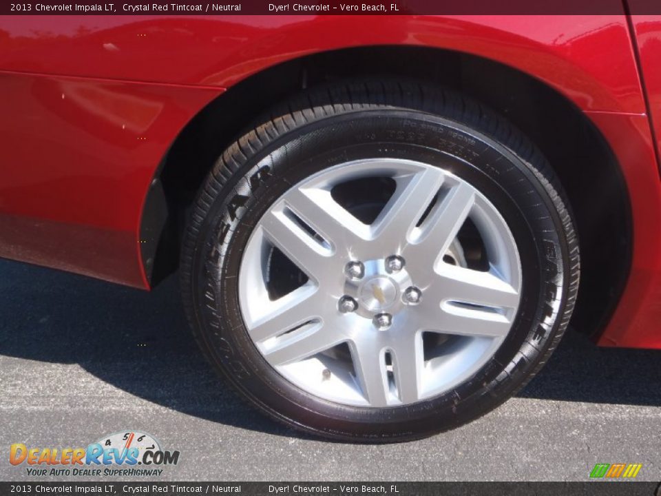 2013 Chevrolet Impala LT Crystal Red Tintcoat / Neutral Photo #7