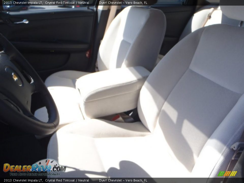 2013 Chevrolet Impala LT Crystal Red Tintcoat / Neutral Photo #10