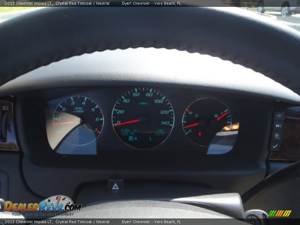 2013 Chevrolet Impala LT Crystal Red Tintcoat / Neutral Photo #14