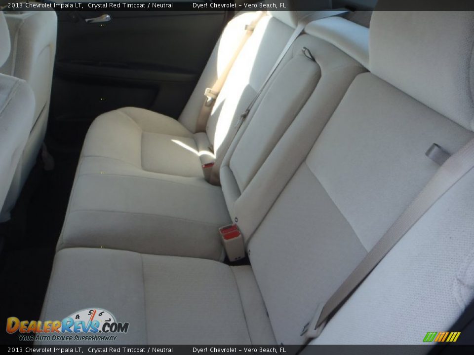 2013 Chevrolet Impala LT Crystal Red Tintcoat / Neutral Photo #18