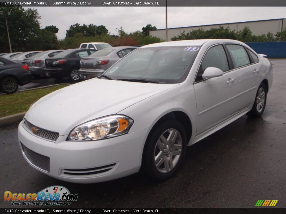 2013 Chevrolet Impala LT Summit White / Ebony Photo #1