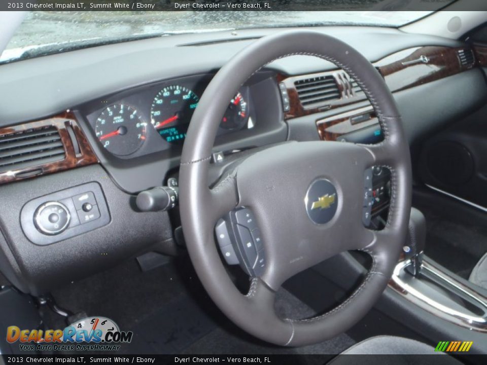 2013 Chevrolet Impala LT Summit White / Ebony Photo #6