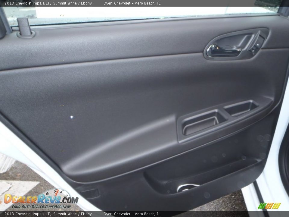 2013 Chevrolet Impala LT Summit White / Ebony Photo #10