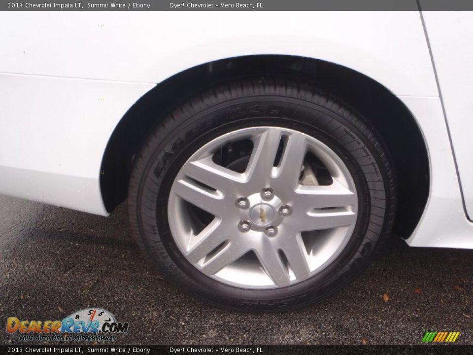 2013 Chevrolet Impala LT Summit White / Ebony Photo #19