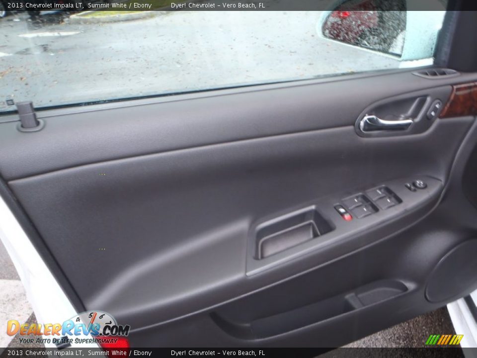 2013 Chevrolet Impala LT Summit White / Ebony Photo #20