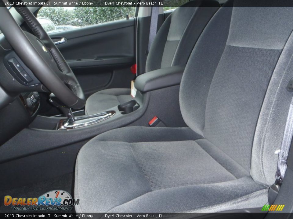2013 Chevrolet Impala LT Summit White / Ebony Photo #21