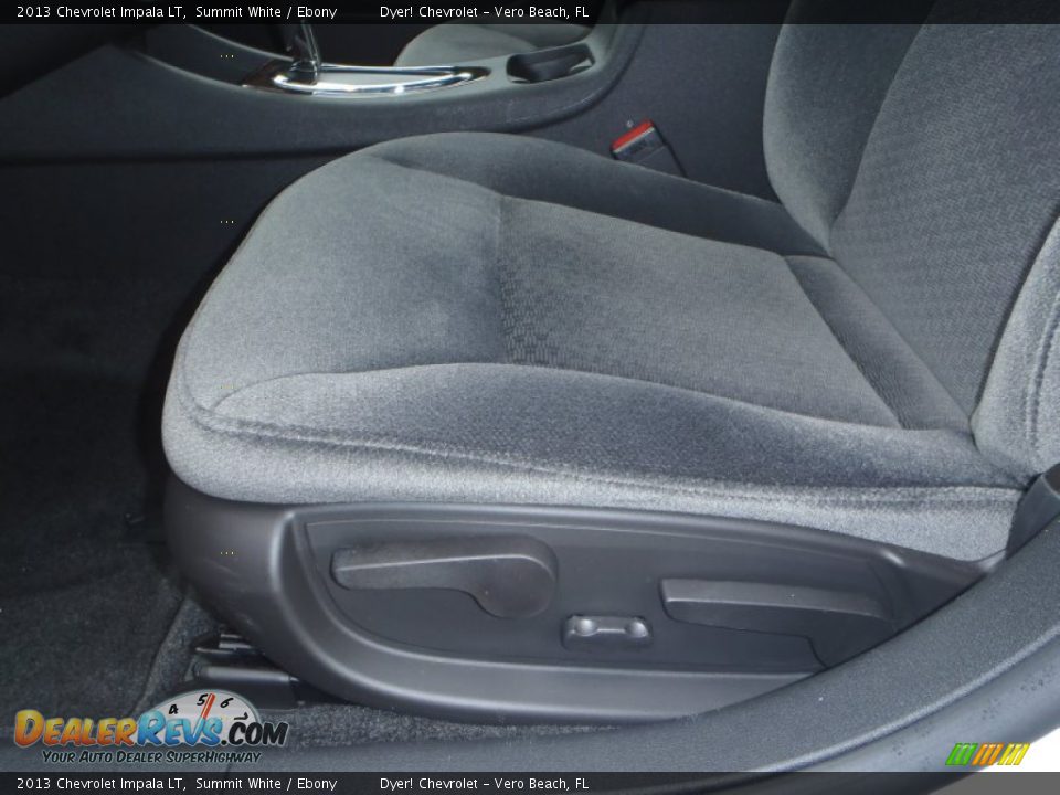 2013 Chevrolet Impala LT Summit White / Ebony Photo #22