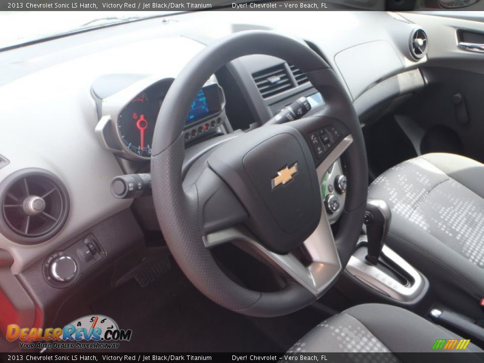 2013 Chevrolet Sonic LS Hatch Steering Wheel Photo #10