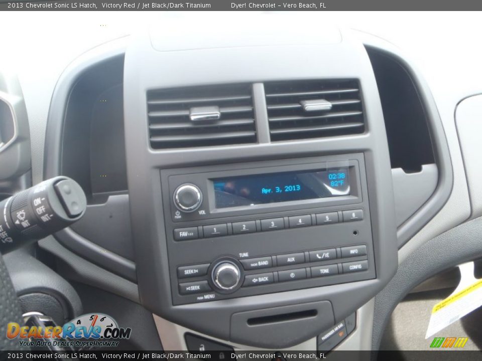 Controls of 2013 Chevrolet Sonic LS Hatch Photo #12