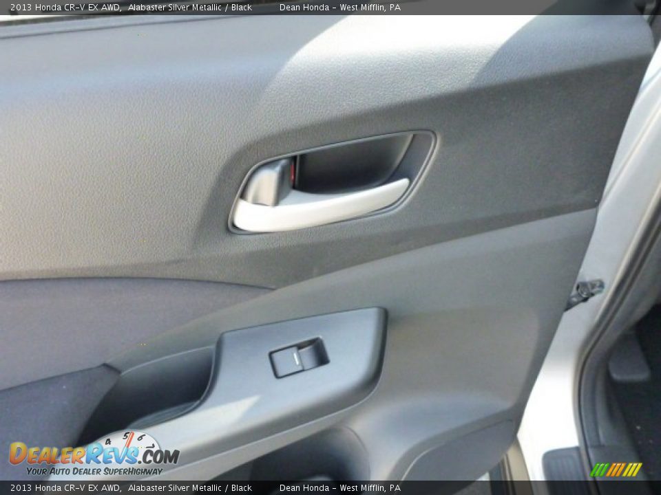 2013 Honda CR-V EX AWD Alabaster Silver Metallic / Black Photo #13