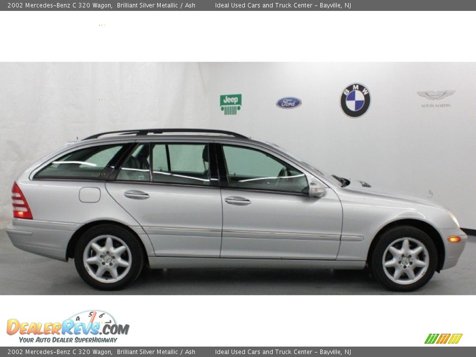 2002 Mercedes-Benz C 320 Wagon Brilliant Silver Metallic / Ash Photo #1