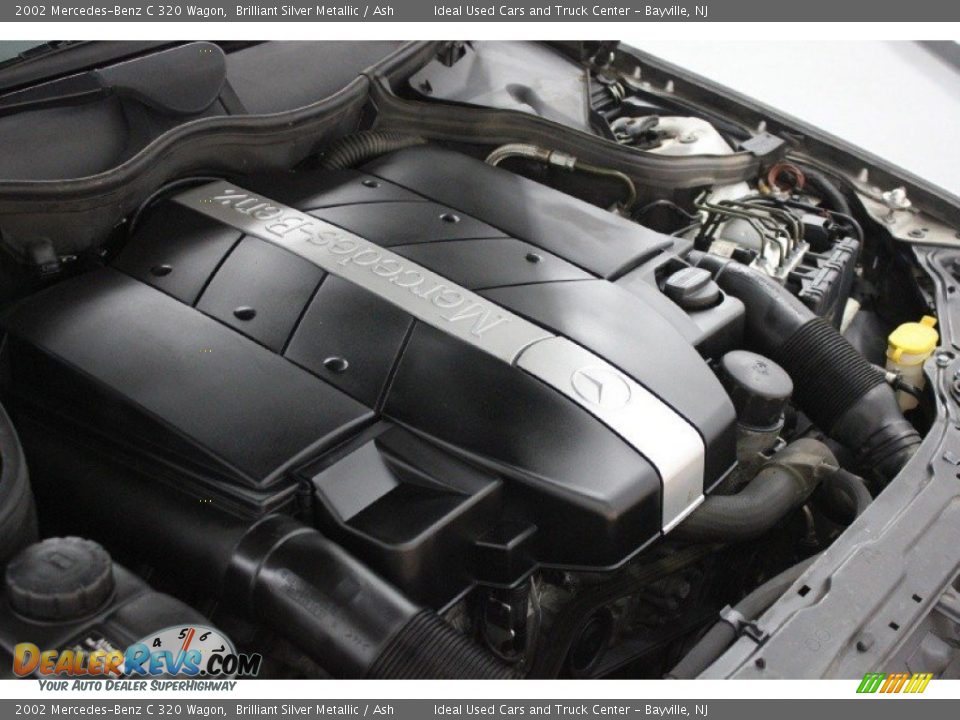 2002 Mercedes-Benz C 320 Wagon Brilliant Silver Metallic / Ash Photo #2