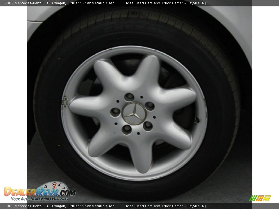 2002 Mercedes-Benz C 320 Wagon Brilliant Silver Metallic / Ash Photo #3