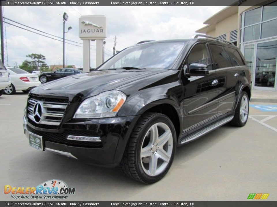 2012 Mercedes-Benz GL 550 4Matic Black / Cashmere Photo #5