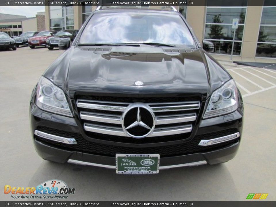 2012 Mercedes-Benz GL 550 4Matic Black / Cashmere Photo #6