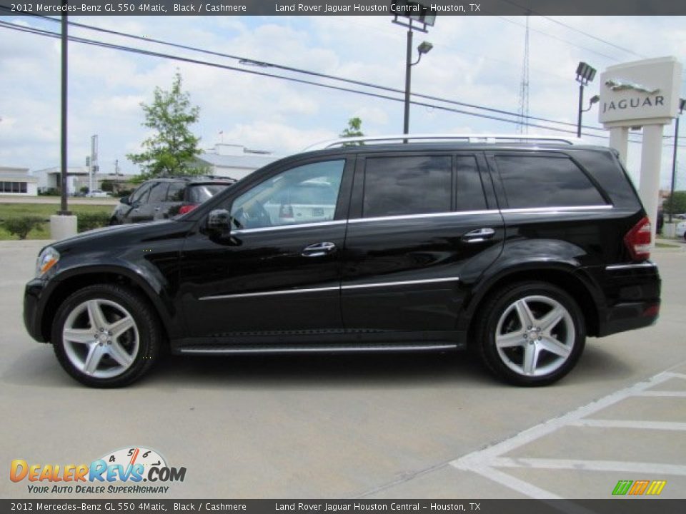 2012 Mercedes-Benz GL 550 4Matic Black / Cashmere Photo #7