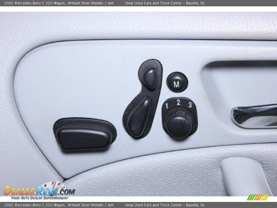 2002 Mercedes-Benz C 320 Wagon Brilliant Silver Metallic / Ash Photo #10