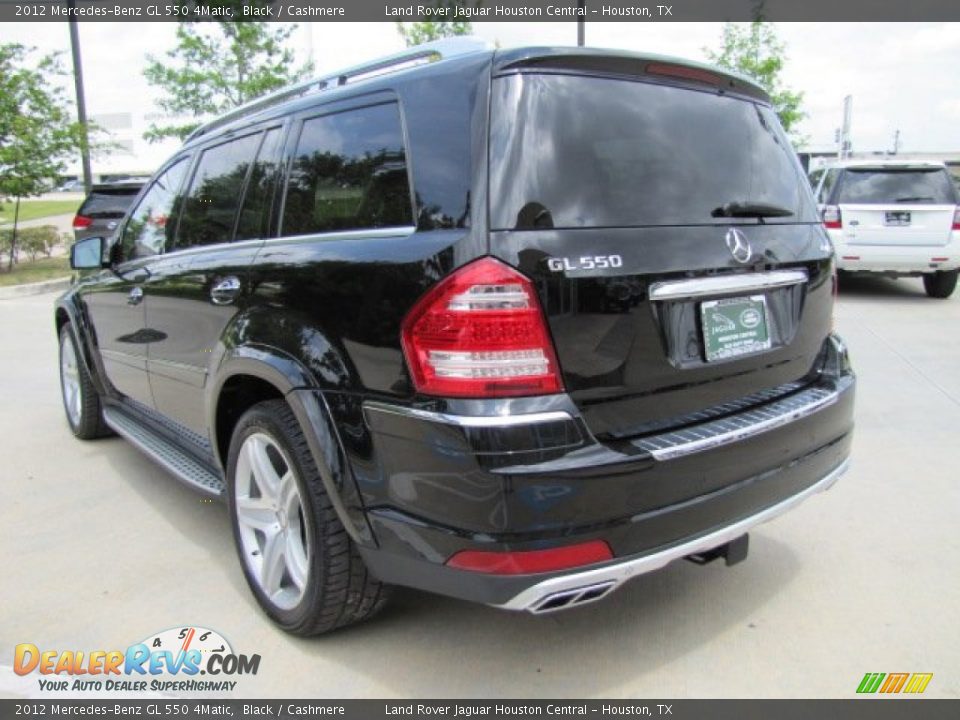 2012 Mercedes-Benz GL 550 4Matic Black / Cashmere Photo #8