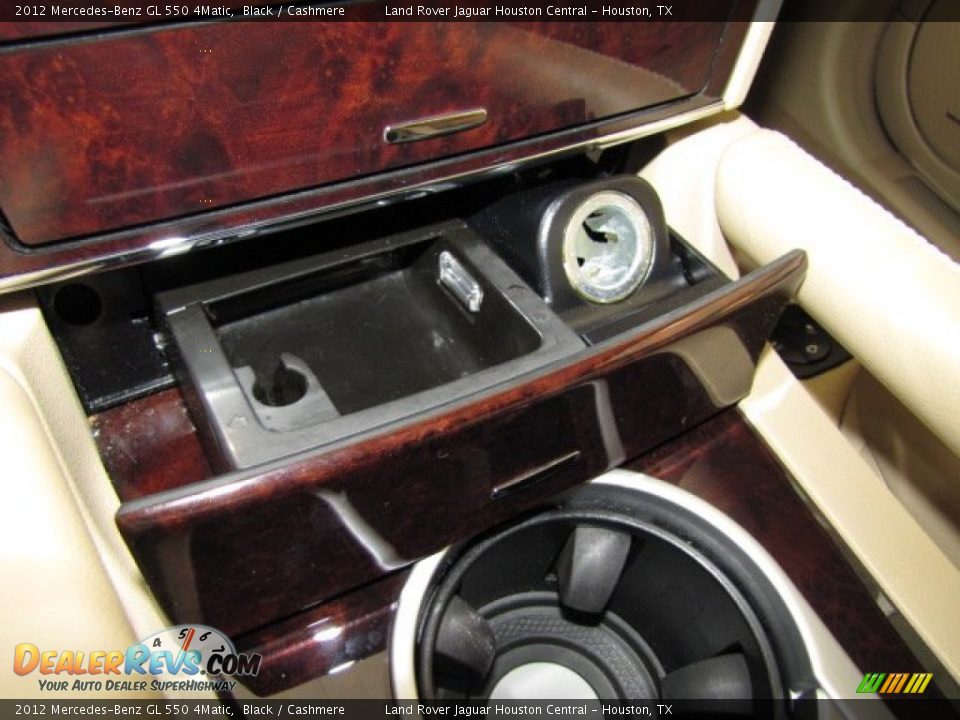 2012 Mercedes-Benz GL 550 4Matic Black / Cashmere Photo #24