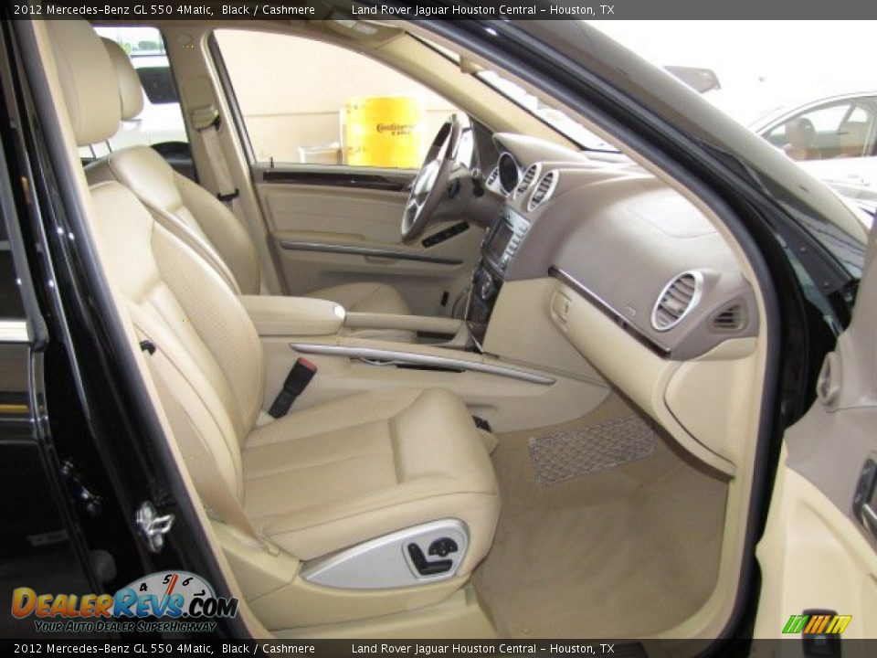 2012 Mercedes-Benz GL 550 4Matic Black / Cashmere Photo #28