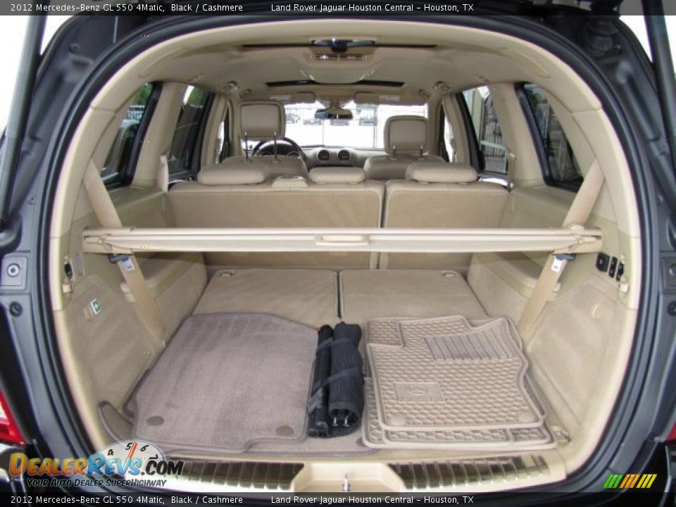 2012 Mercedes-Benz GL 550 4Matic Black / Cashmere Photo #32