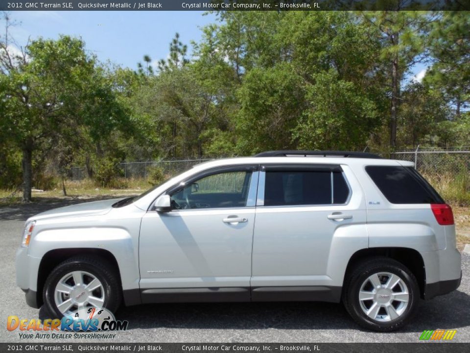 2012 GMC Terrain SLE Quicksilver Metallic / Jet Black Photo #2
