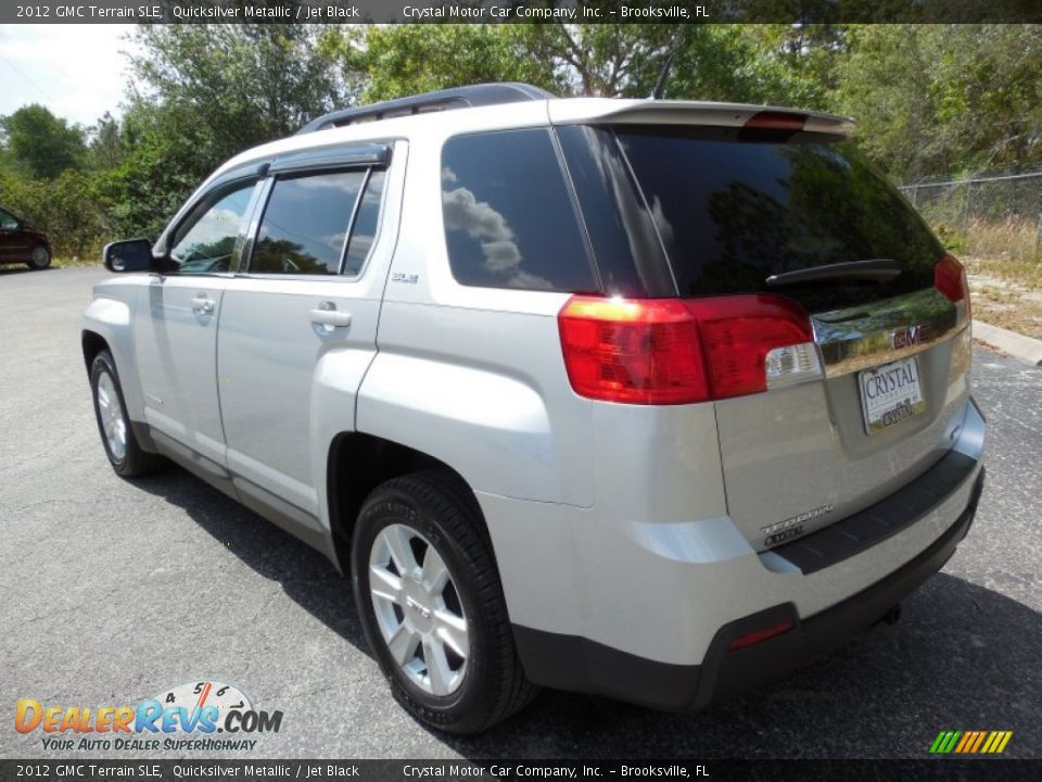 2012 GMC Terrain SLE Quicksilver Metallic / Jet Black Photo #3