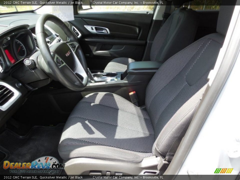 2012 GMC Terrain SLE Quicksilver Metallic / Jet Black Photo #4