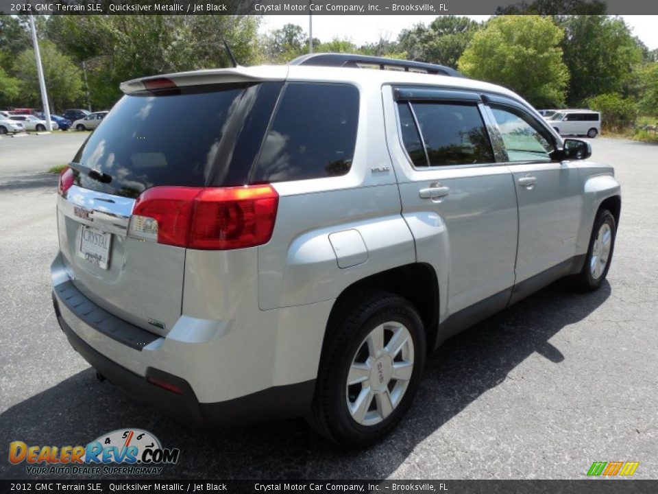 2012 GMC Terrain SLE Quicksilver Metallic / Jet Black Photo #9