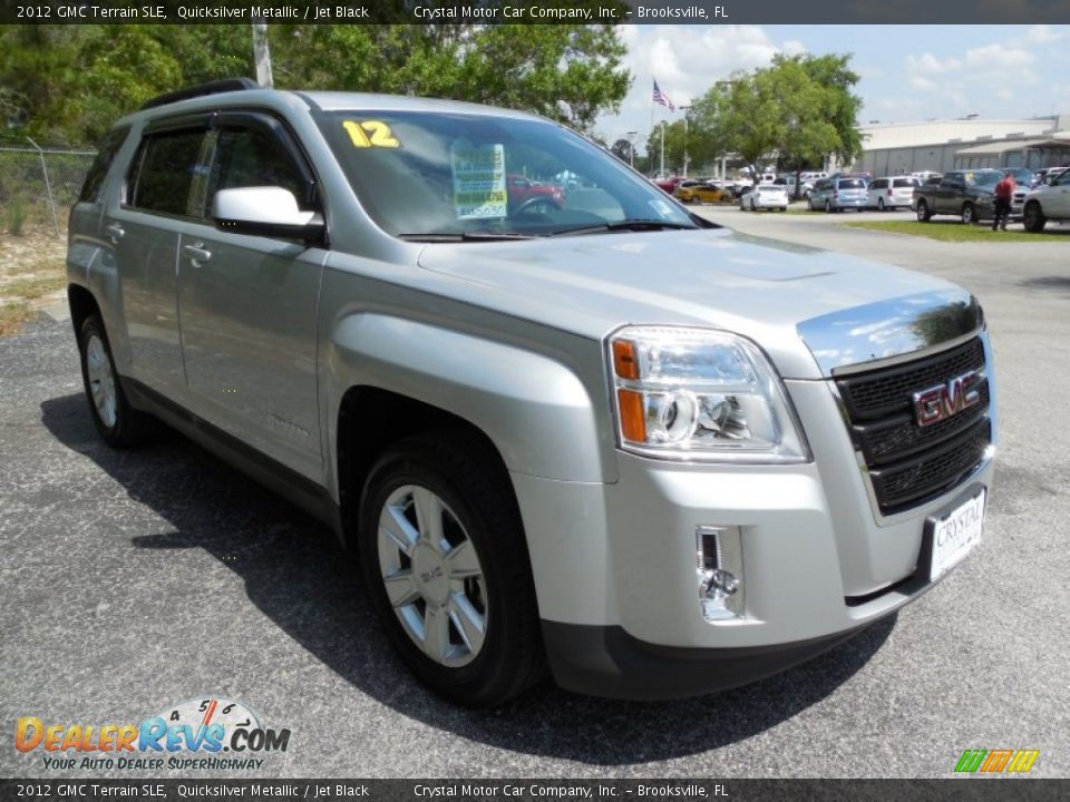 2012 GMC Terrain SLE Quicksilver Metallic / Jet Black Photo #11