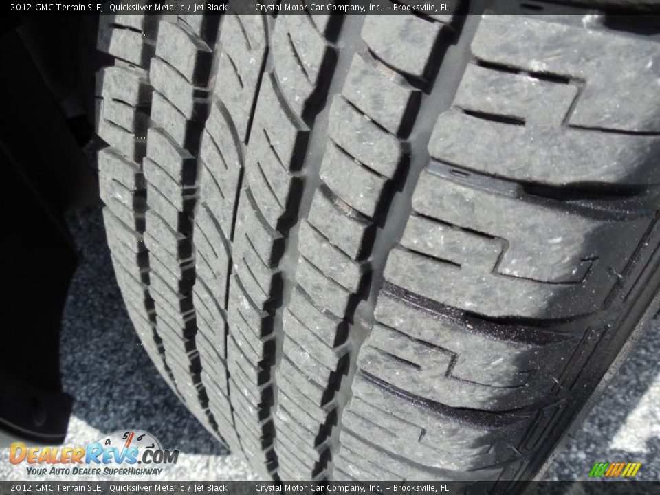 2012 GMC Terrain SLE Quicksilver Metallic / Jet Black Photo #16