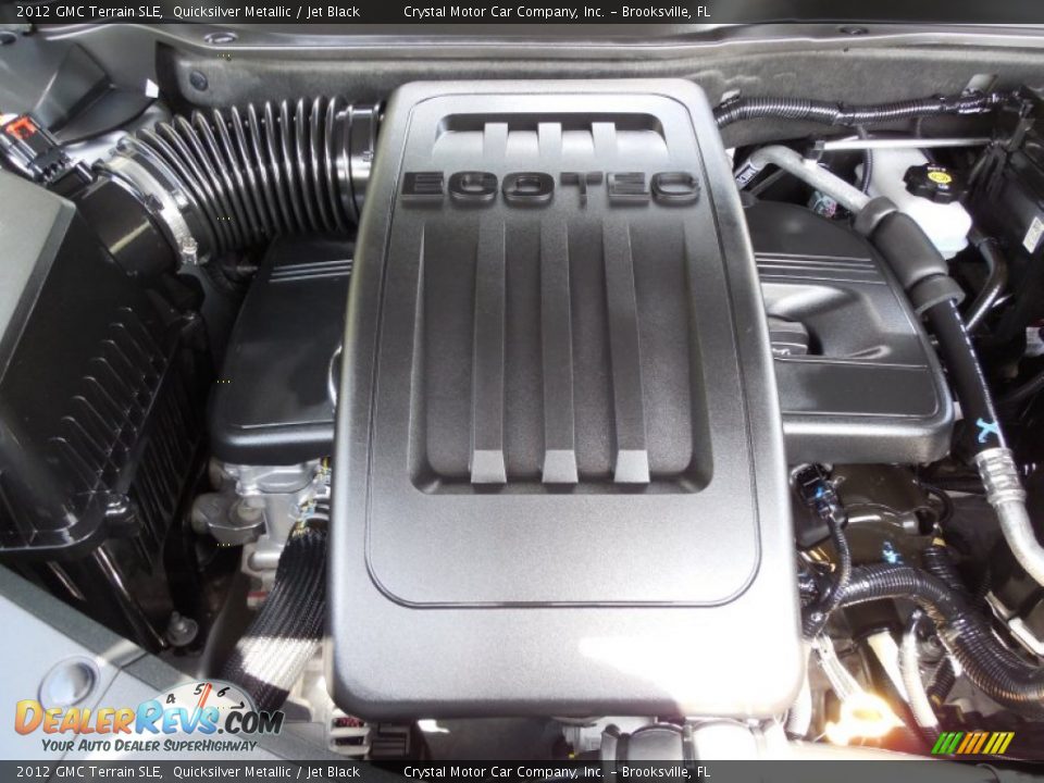 2012 GMC Terrain SLE Quicksilver Metallic / Jet Black Photo #17