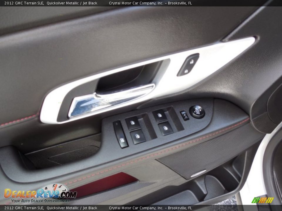 2012 GMC Terrain SLE Quicksilver Metallic / Jet Black Photo #18