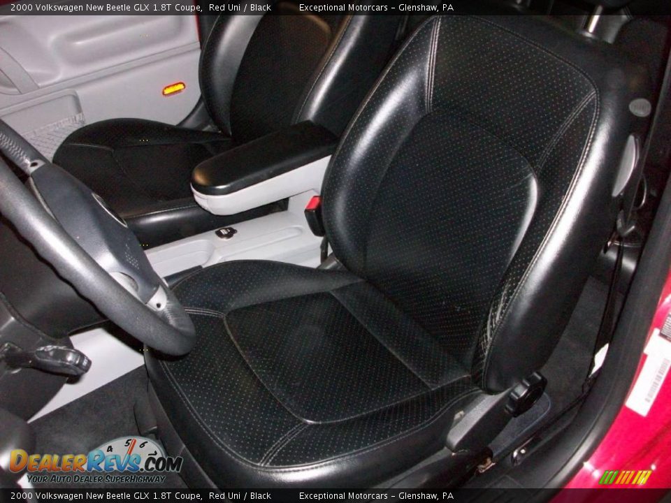2000 Volkswagen New Beetle GLX 1.8T Coupe Red Uni / Black Photo #10